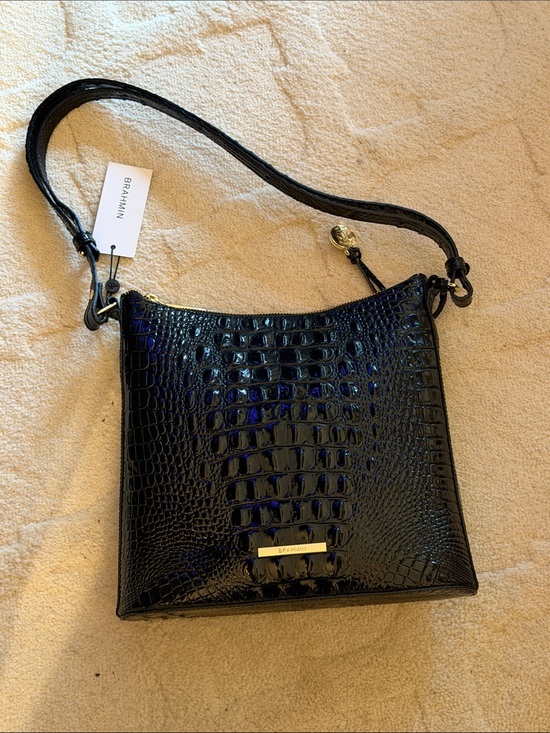 Brahmin Handbags - Brahmin NWT black crocodile bag